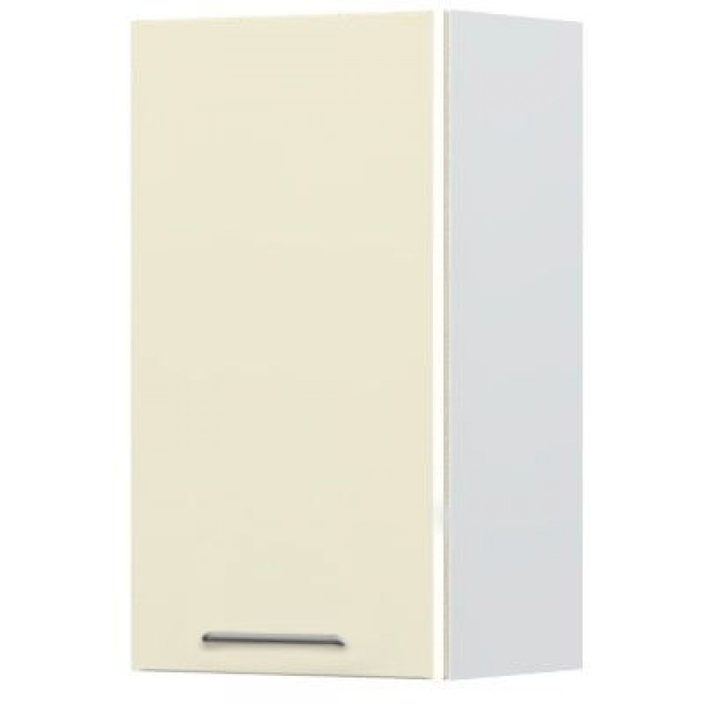 Ντουλάπι κρεμαστό Modena V7-40-1K-Λευκό - Μπεζ