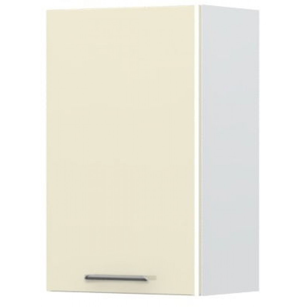 Ντουλάπι κρεμαστό Modena V7-45-1K-Λευκό - Μπεζ