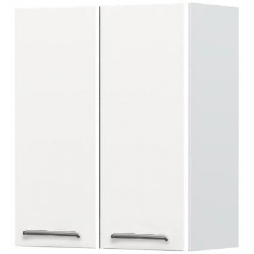 Ντουλάπι κρεμαστό Modena V7-60-2K-Λευκό - Λευκό γυαλιστερό