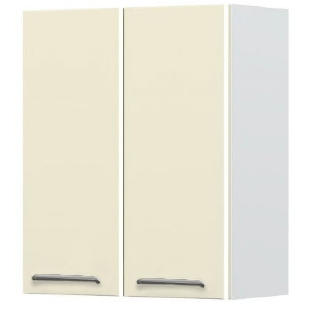 Ντουλάπι κρεμαστό Modena V7-60-2K-Λευκό - Μπεζ