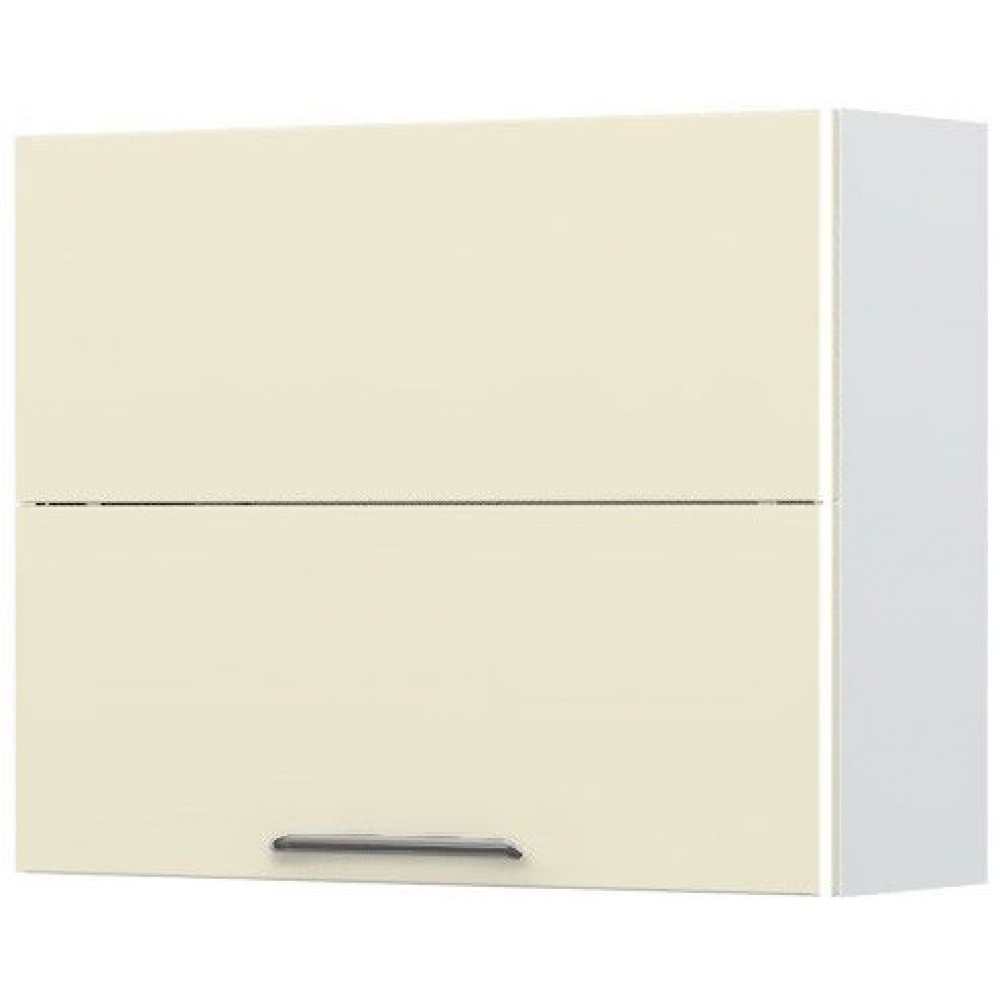 Ντουλάπι κρεμαστό Modena V7-90-2KP-Λευκό - Μπεζ