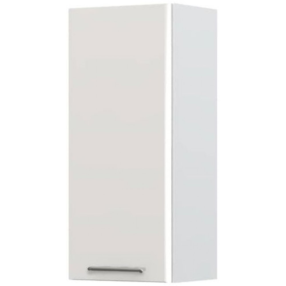 Ντουλάπι κρεμαστό Modena V9-40-1K-Λευκό - Γκρι ανοιχτό