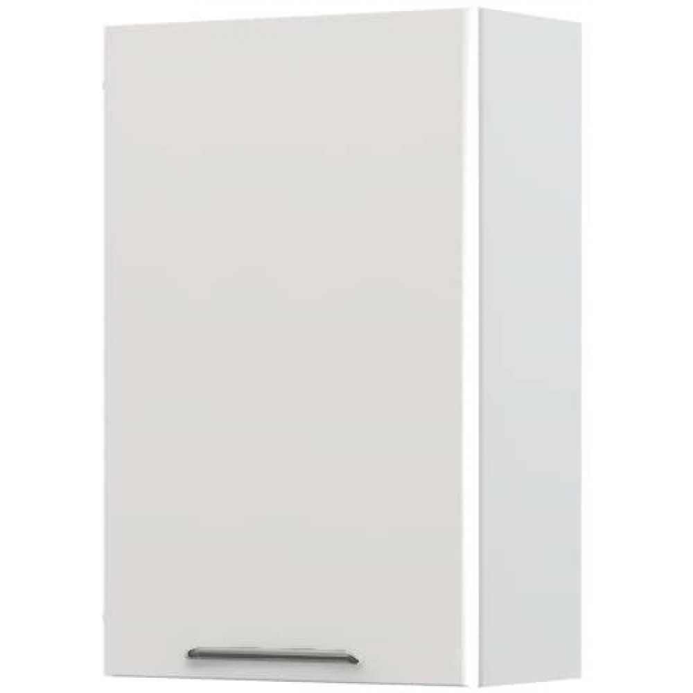 Ντουλάπι κρεμαστό Modena V9-60-1K-Λευκό - Γκρι ανοιχτό