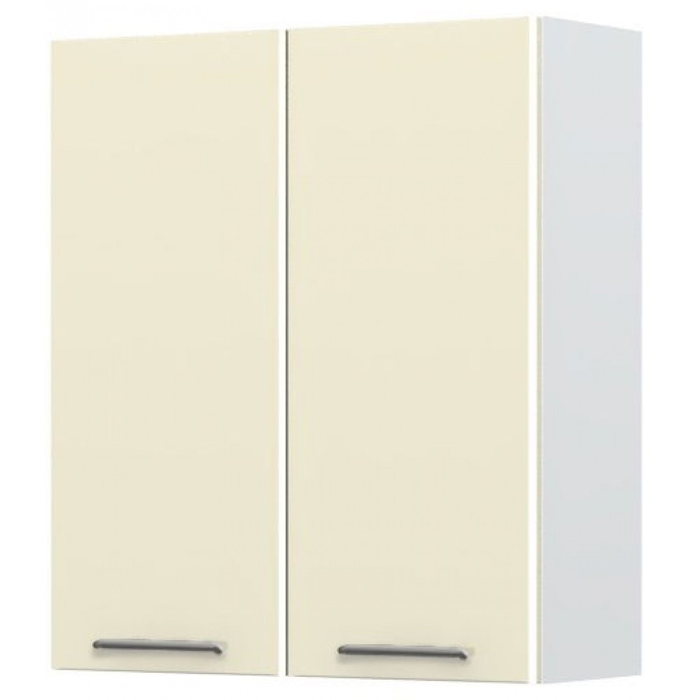 Ντουλάπι κρεμαστό Modena V9-80-2K-Λευκό - Μπεζ