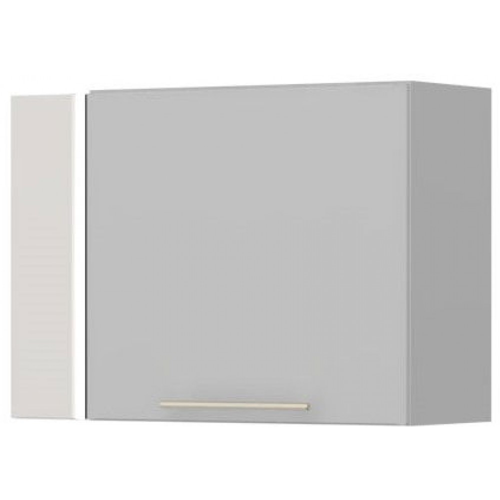 Προσαρμόσιμη επέκταση κρεμαστού ντουλαπιού Modena V5-Λευκό - Γκρι ανοιχτό