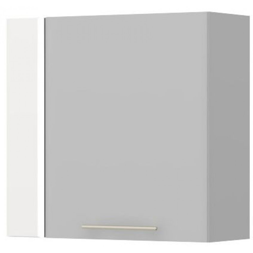 Προσαρμόσιμη επέκταση κρεμαστού ντουλαπιού Modena V7-Λευκό - Λευκό γυαλιστερό