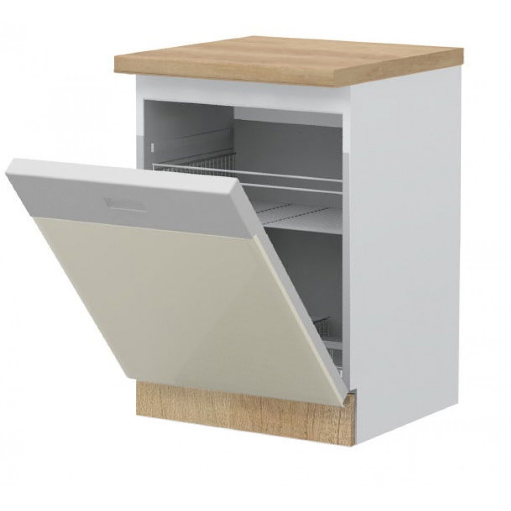 Πρόσοψη ντουλαπιού πλυντηρίου πιάτων Modena K60D-Μπεζ