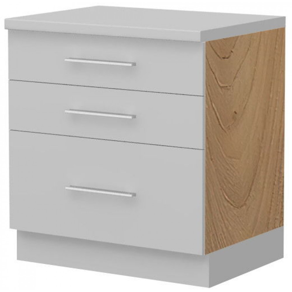 Πλαϊνό πάνελ επιδαπέδιου ντουλαπιού Modena BP-F-Καρυδί