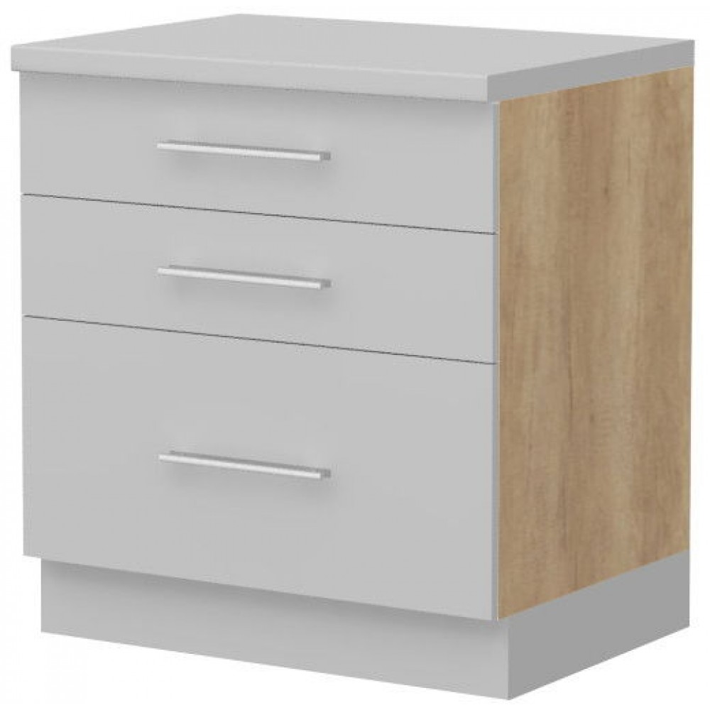 Πλαϊνό πάνελ επιδαπέδιου ντουλαπιού Modena BP-F-Δρύς