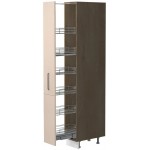 Επιδαπέδιο ντουλάπι ψηλό Modena K21-30-1KZ 30x60x216