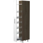 Επιδαπέδιο ντουλάπι ψηλό Modena K23-30-1KZ 30x60x235