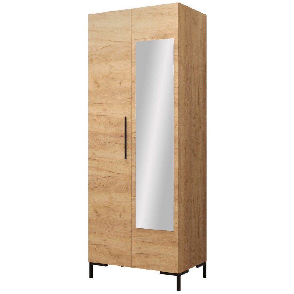 Γκαρνταρόμπα Zilion με Καθρέπτη-Fusiko