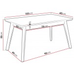 Τραπέζι Skandi 100-Fusiko