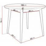 Τραπέζι Ines Fi 100-Mauro