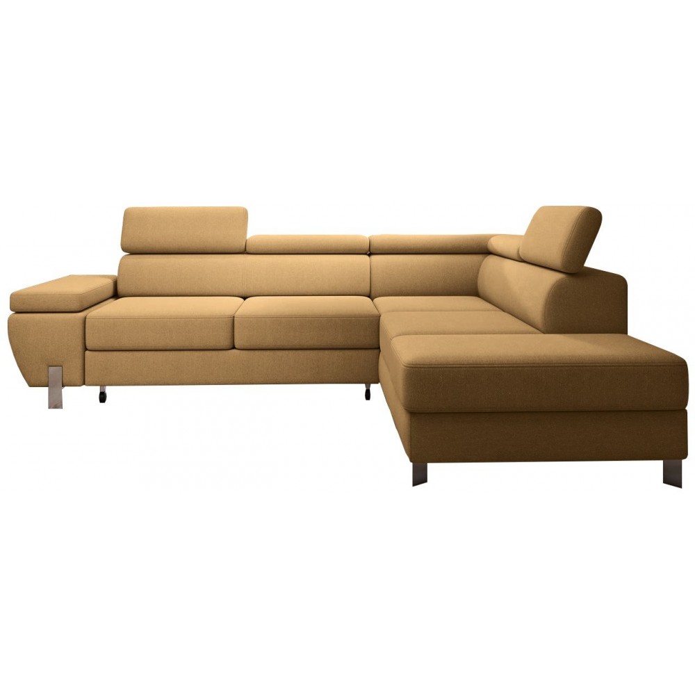 Γωνιακός καναπές Morel-Moustardi-Δεξιά