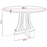 Τραπέζι Orion Fi 100-Mauro