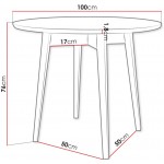 Τραπέζι Skandi Fi 100-Fusiko