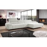 Γωνιακός καναπές Priscilla mini-Ekrou-Δεξιά