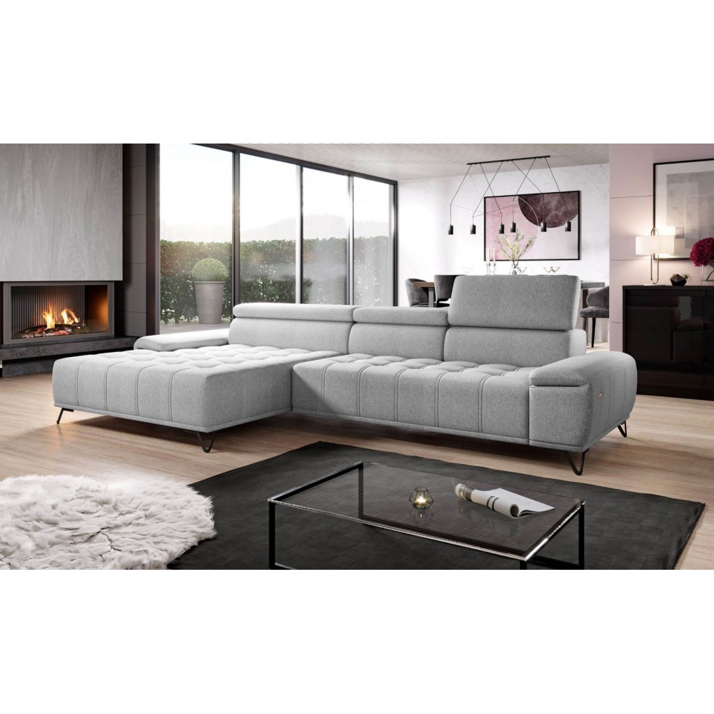 Γωνιακός καναπές Priscilla mini-Gkri-Αριστερή