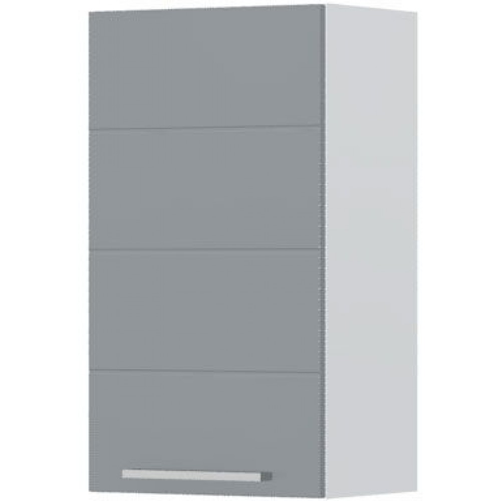 Ντουλάπι κρεμαστό Hudson V7-40-1K-Λευκό - Γκρι