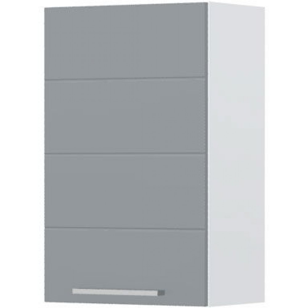 Ντουλάπι κρεμαστό Hudson V7-45-1K-Λευκό - Γκρι