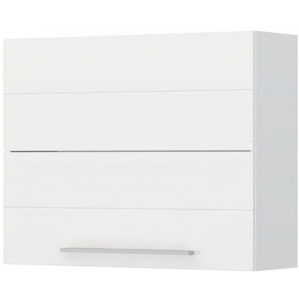 Ντουλάπι κρεμαστό Hudson V7-90-2KP-Λευκό - Λευκό γυαλιστερό