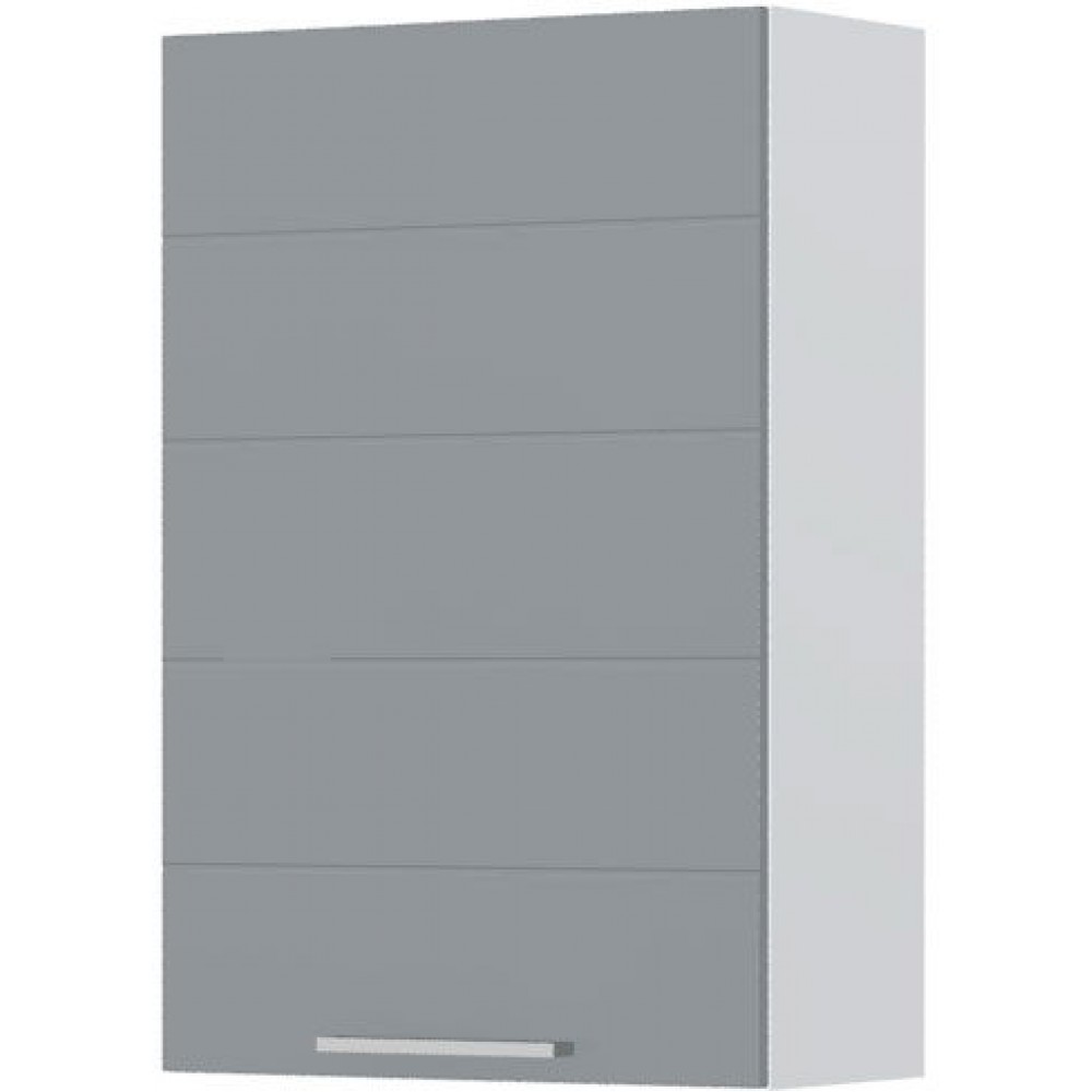 Ντουλάπι κρεμαστό Hudson V9-60-1K-Λευκό - Γκρι