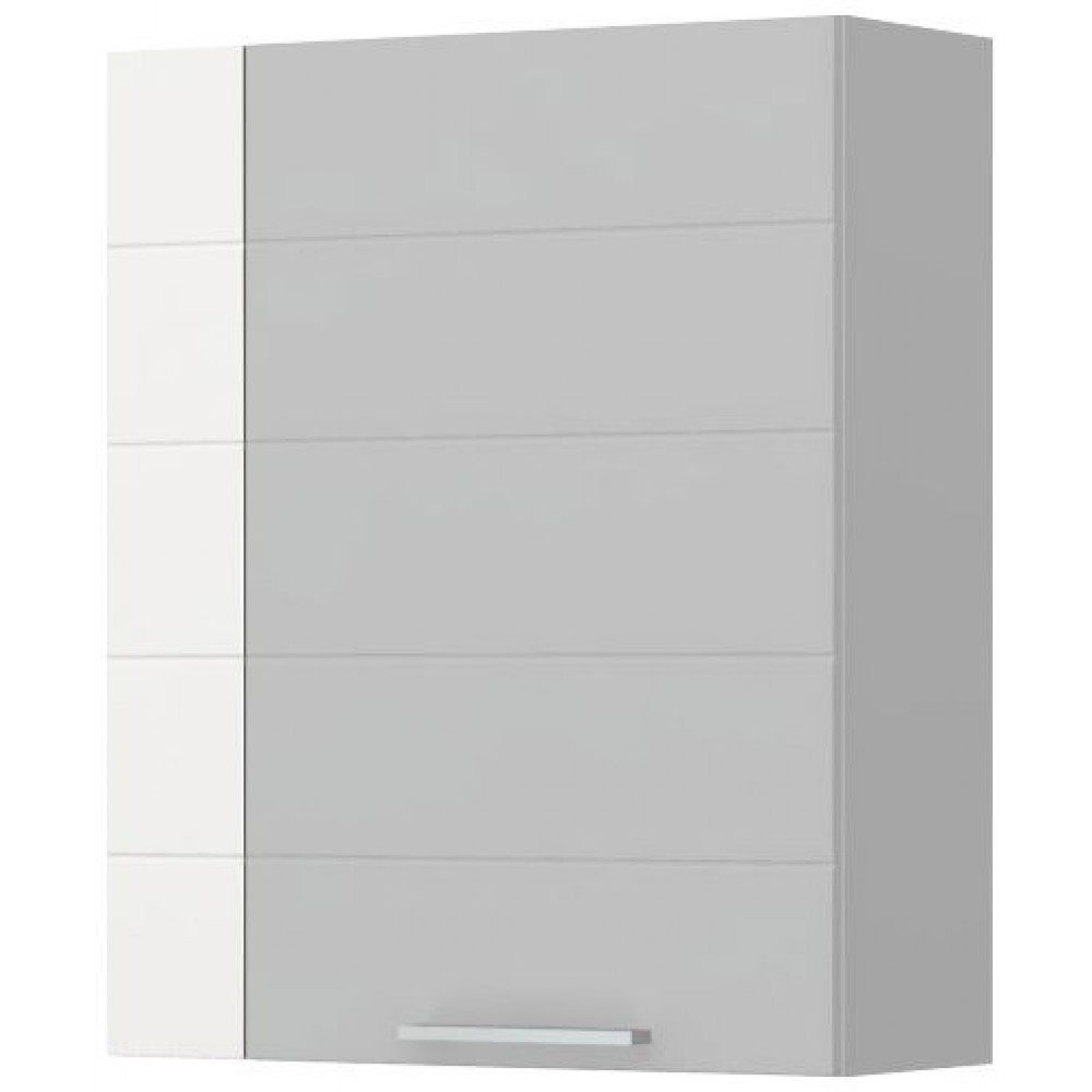 Προσαρμόσιμη επέκταση κρεμαστού ντουλαπιού Hudson V9-Λευκό - Λευκό γυαλιστερό