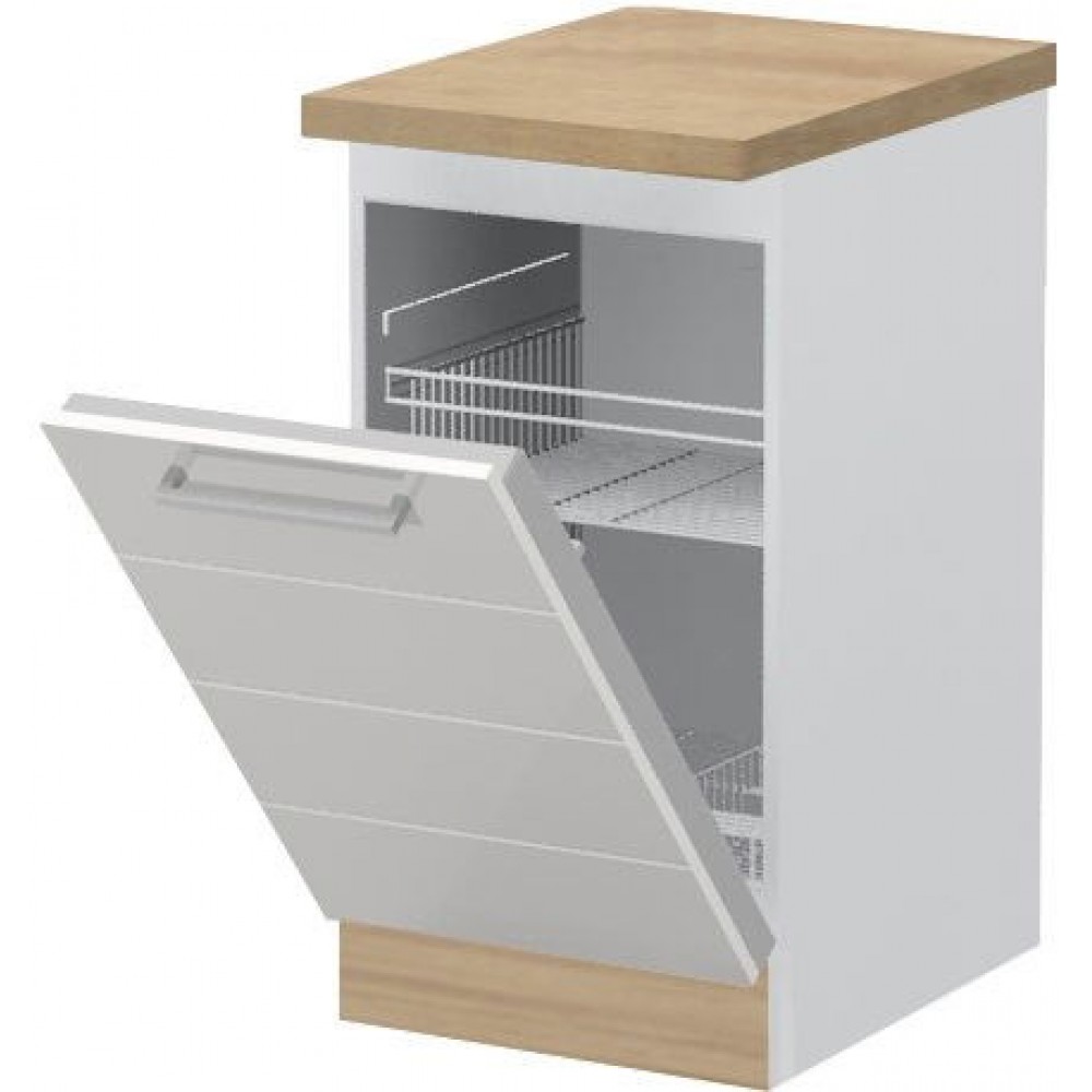 Πρόσοψη ντουλαπιού πλυντηρίου πιάτων Hudson K45-Λευκό