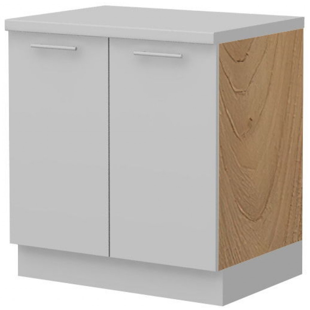 Πλαϊνό πάνελ επιδαπέδιου ντουλαπιού Hudson BP-K-Καρυδί