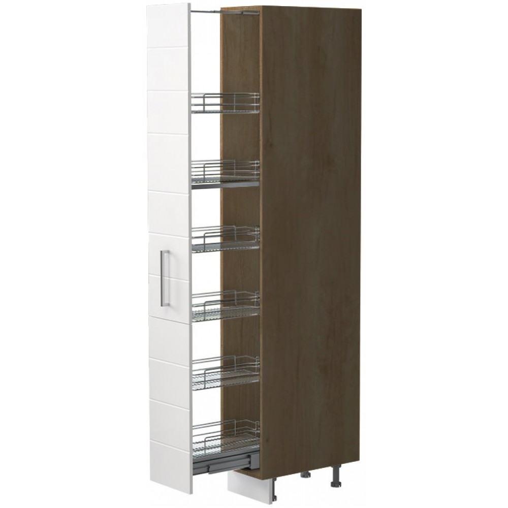 Επιδαπέδιο ντουλάπι ψηλό Hudson K21-30-1KZ 30x60x216