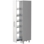 Επιδαπέδιο ντουλάπι ψηλό Hudson K21-30-1KZ 30x60x216