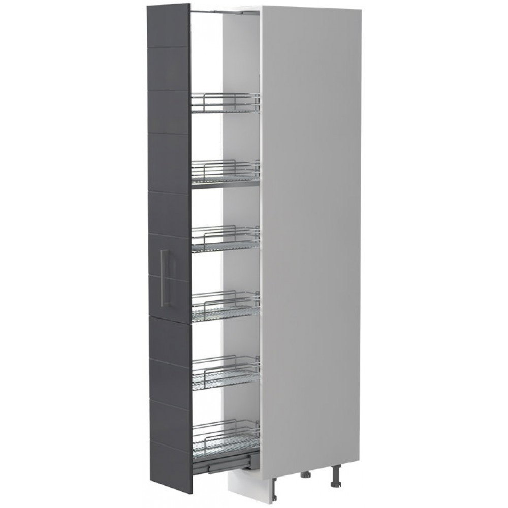 Επιδαπέδιο ντουλάπι ψηλό Hudson K21-30-1KZ 30x60x216