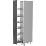 Επιδαπέδιο ντουλάπι ψηλό Hudson K21-30-1KZ 30x60x216