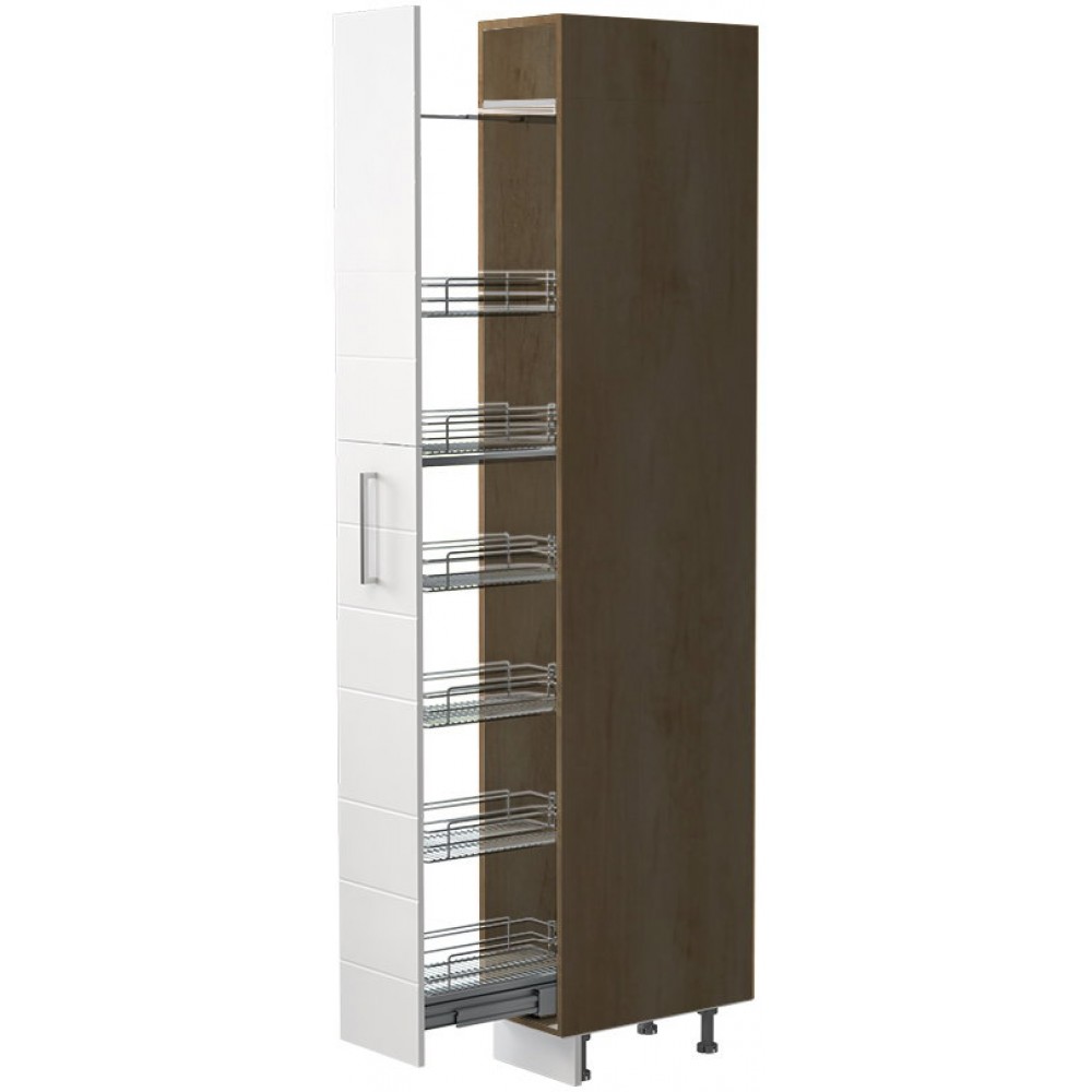 Επιδαπέδιο ντουλάπι ψηλό Hudson K23-30-1KZ 30x60x235