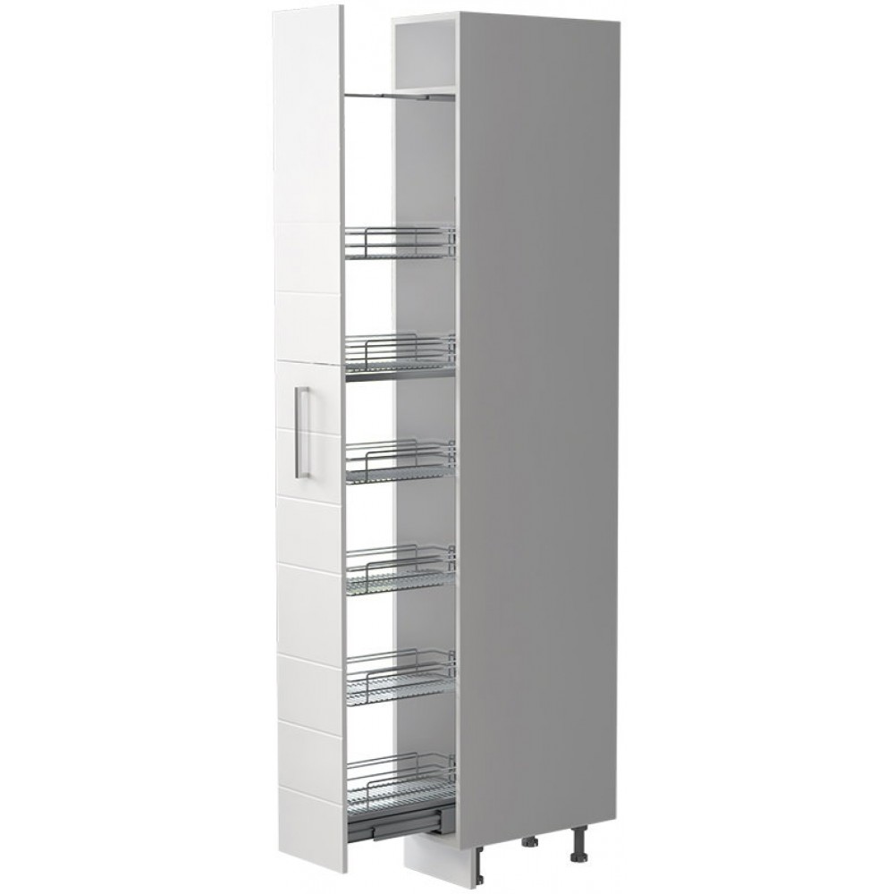 Επιδαπέδιο ντουλάπι ψηλό Hudson K23-30-1KZ 30x60x235