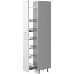 Επιδαπέδιο ντουλάπι ψηλό Hudson K23-30-1KZ 30x60x235