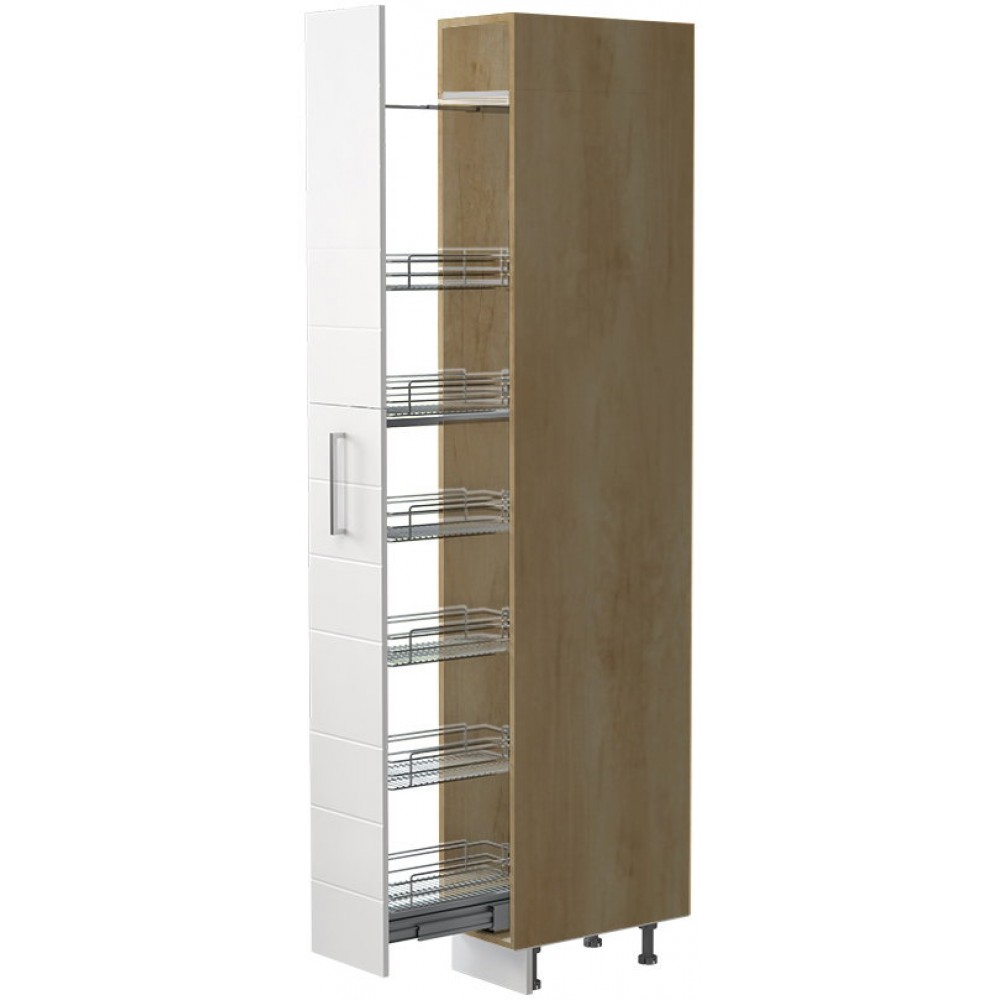 Επιδαπέδιο ντουλάπι ψηλό Hudson K23-30-1KZ 30x60x235
