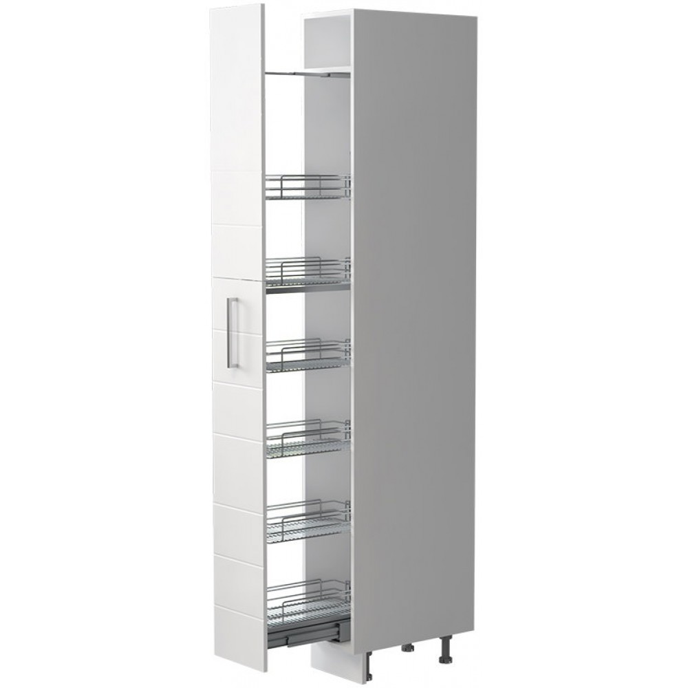 Επιδαπέδιο ντουλάπι ψηλό Hudson K23-30-1KZ 30x60x235