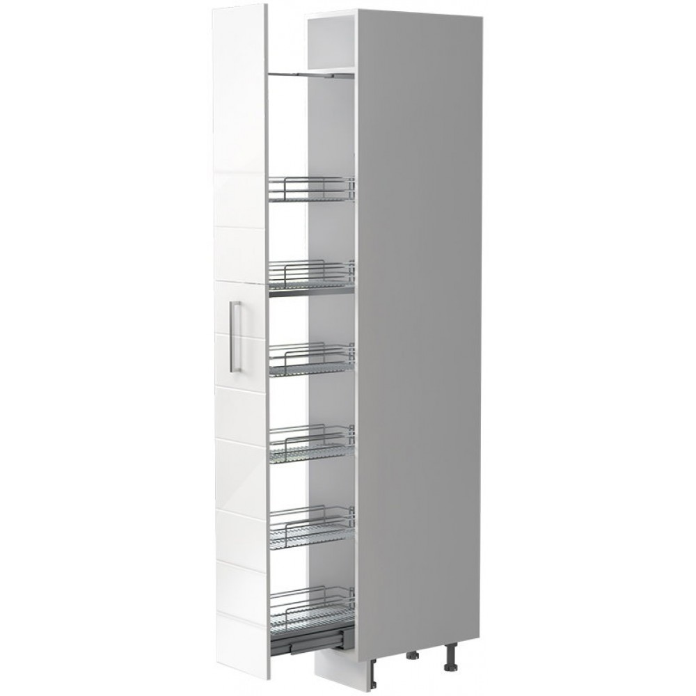 Επιδαπέδιο ντουλάπι ψηλό Hudson K23-30-1KZ 30x60x235