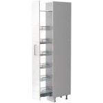 Επιδαπέδιο ντουλάπι ψηλό Hudson K23-30-1KZ 30x60x235