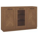 Μπουφές Cocoa 45 με βιτρίνα