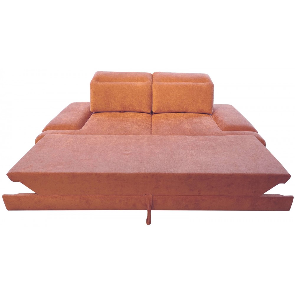 Καναπές Fuji τριθέσιος-Peach 220x115x83