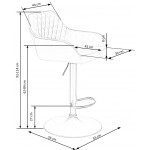 Σκαμπό μπαρ Heike-Gkri