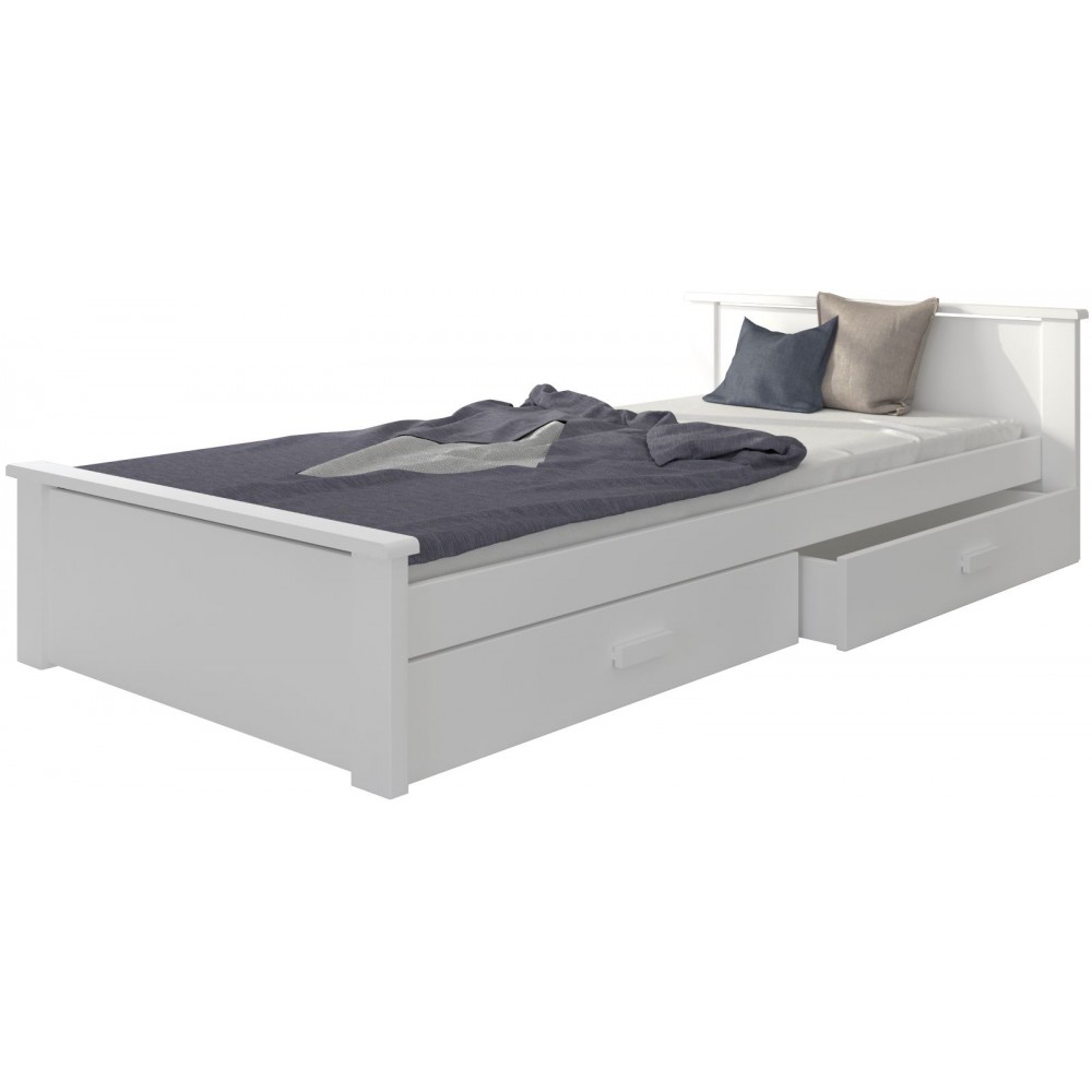 Παιδικό Κρεβάτι Avanta-180 x 80-Leuko 190x86x72