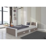 Παιδικό Κρεβάτι Avanta-180 x 80-Leuko - Mpez 190x86x72