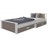 Παιδικό Κρεβάτι Avanta-200 x 90-Leuko - Mpez 208x99x72