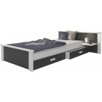 Παιδικό Κρεβάτι Avanta plus-180 x 80-Leuko-Anthraki 190x139x72