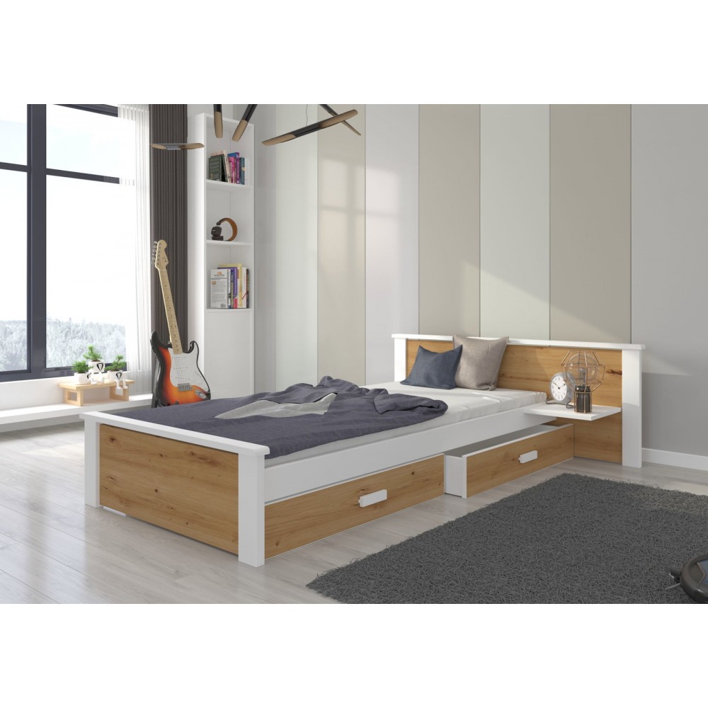 Παιδικό Κρεβάτι Avanta plus-200 x 90-Leuko-Artisan 208x149x72