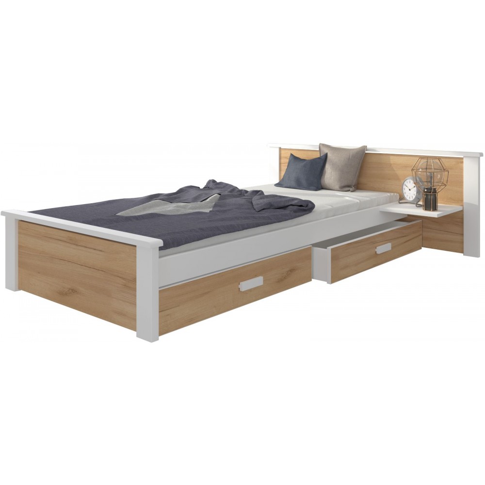 Παιδικό Κρεβάτι Avanta plus-200 x 90-Leuko - Drus 208x149x72